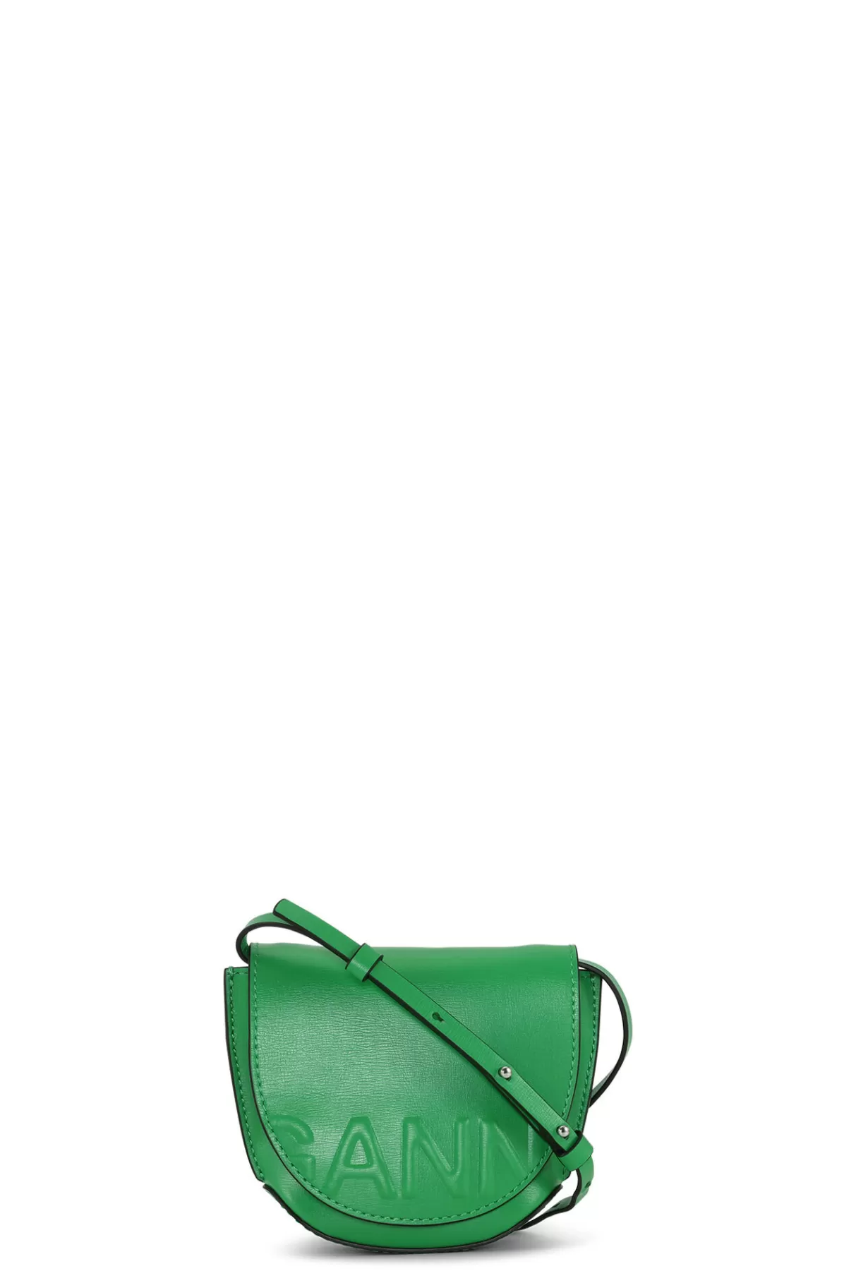 GANNI Handtasche<Banner-Nano-Satteltasche Kelly Green