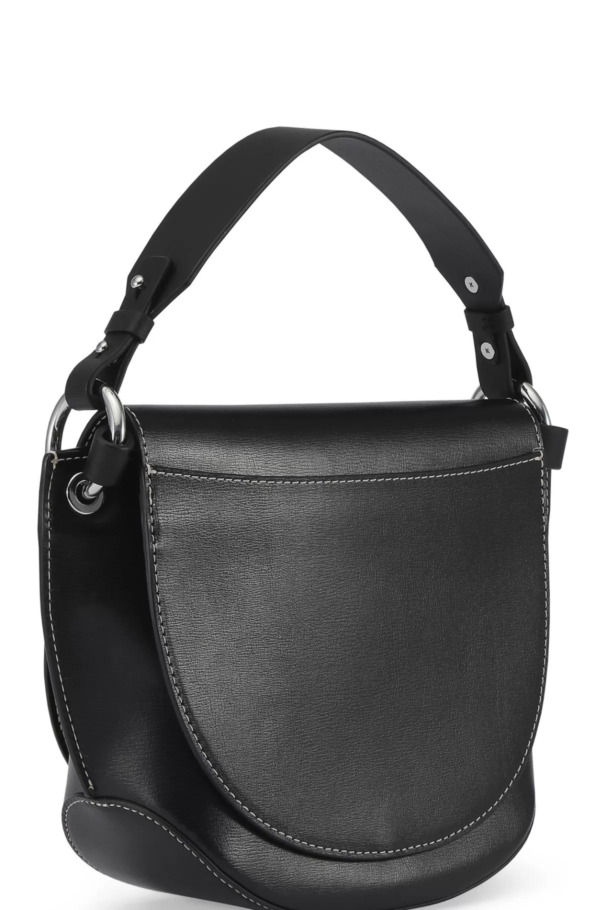 GANNI Handtasche<Banner-Satteltasche Black