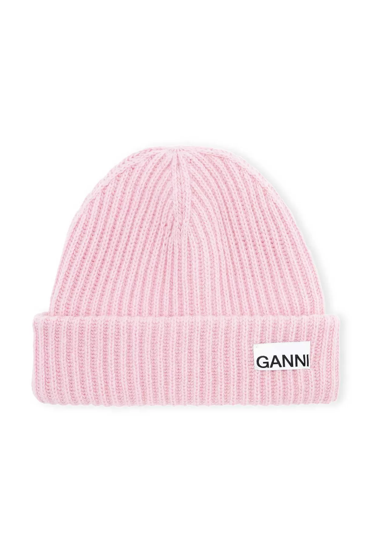 GANNI Hüte<Beanie Aus Recycelter Wolle Pink Nectar