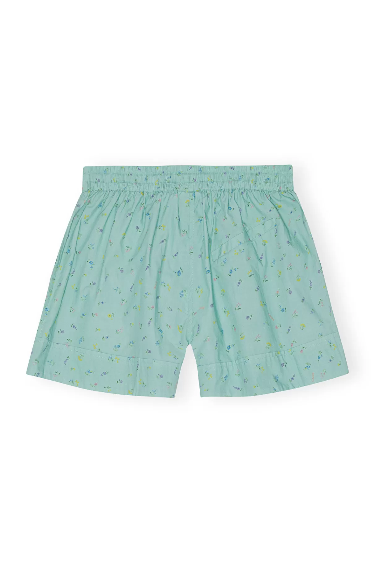 GANNI Shorts<Bedruckte Elastische Shorts Aus Baumwolle Canton