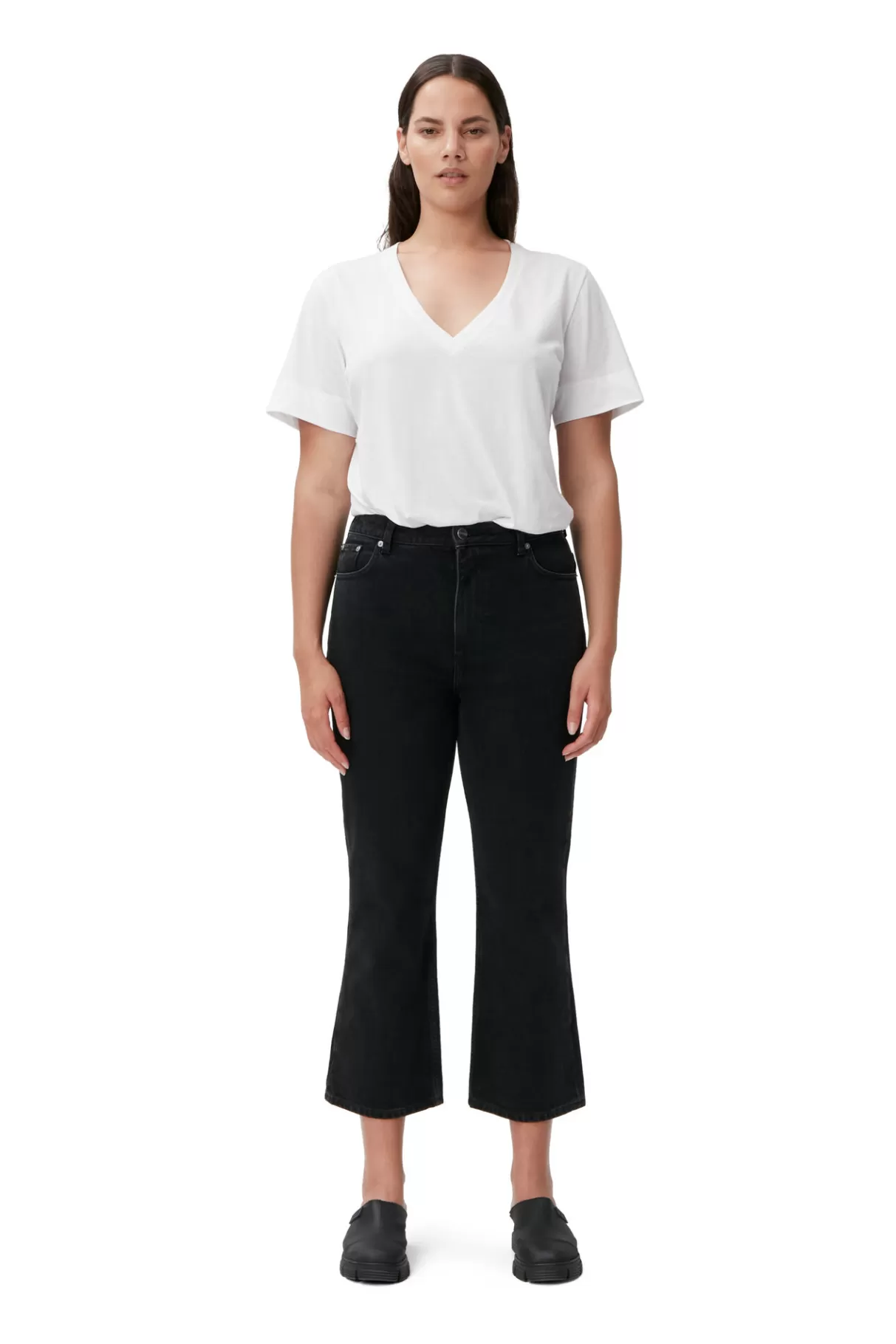 GANNI Hosen<Betzy Jeans Washed Black/Black