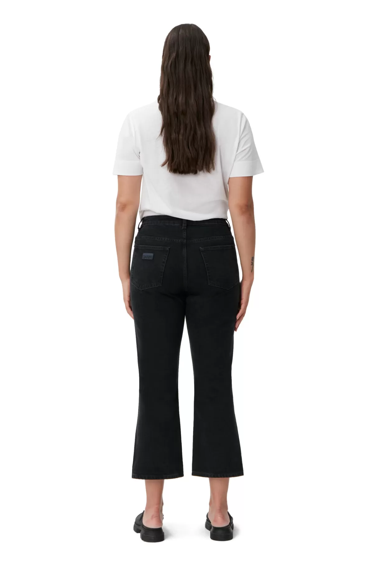 GANNI Hosen<Betzy Jeans Washed Black/Black