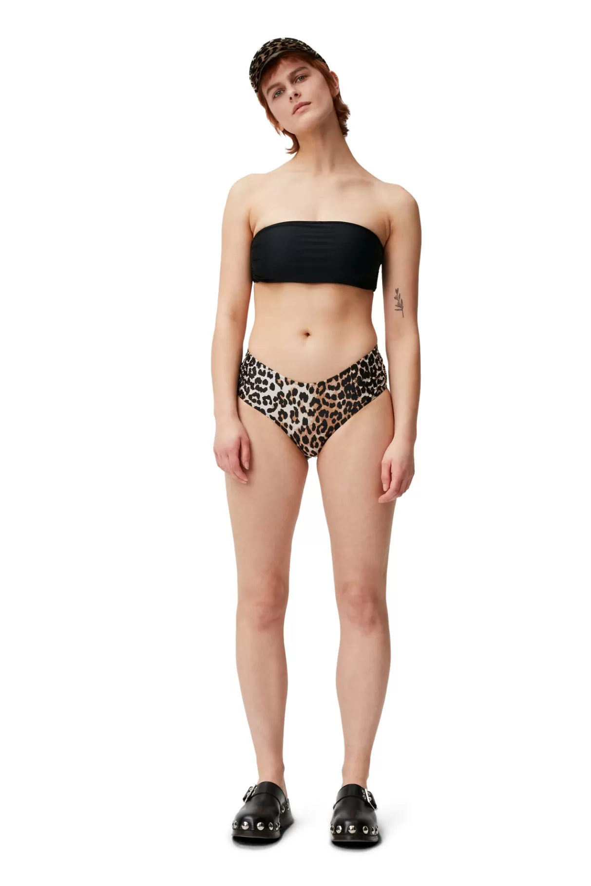 GANNI Bademode<Bralette-Bikinioberteil Black