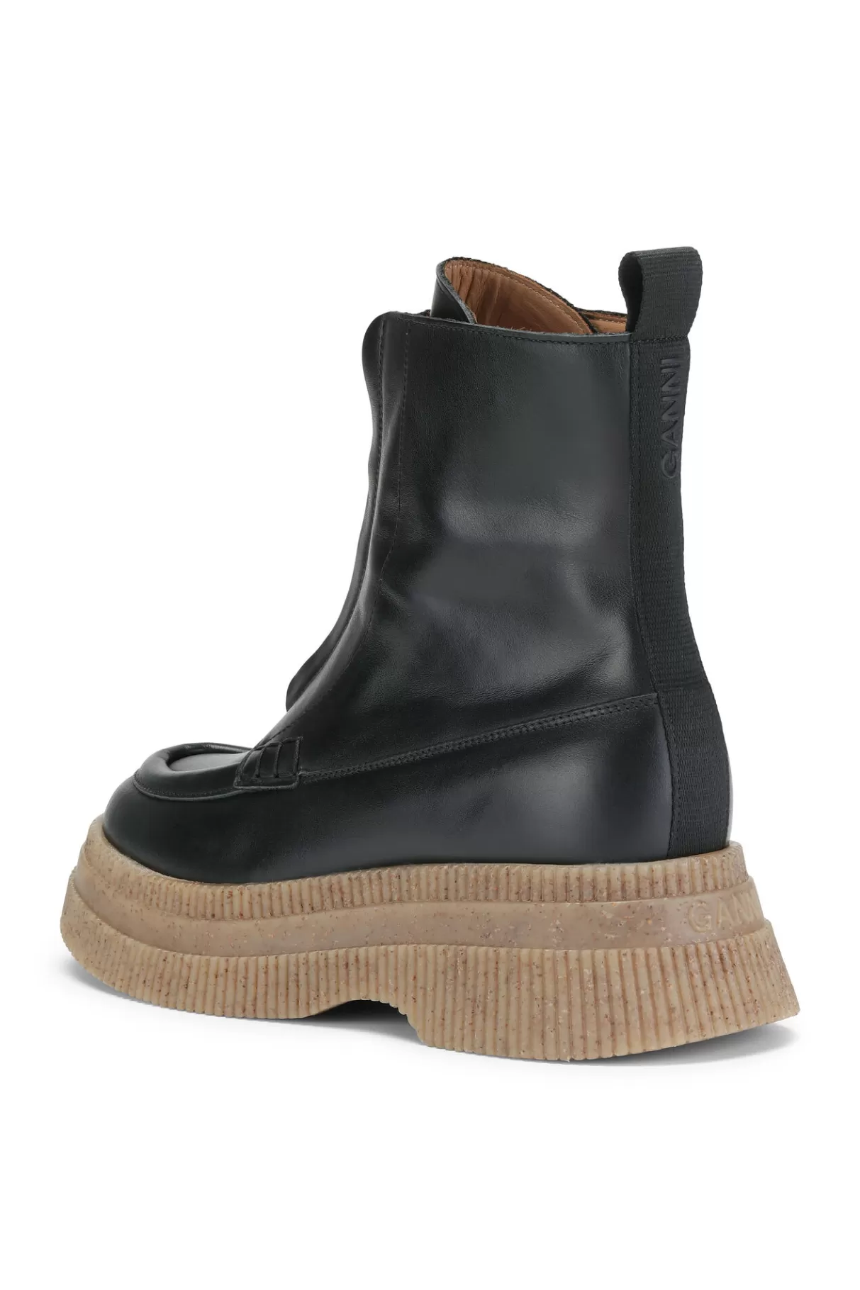 GANNI Stiefel<Creepers-Wallaby-Stiefel Mit Reisverschluss Black