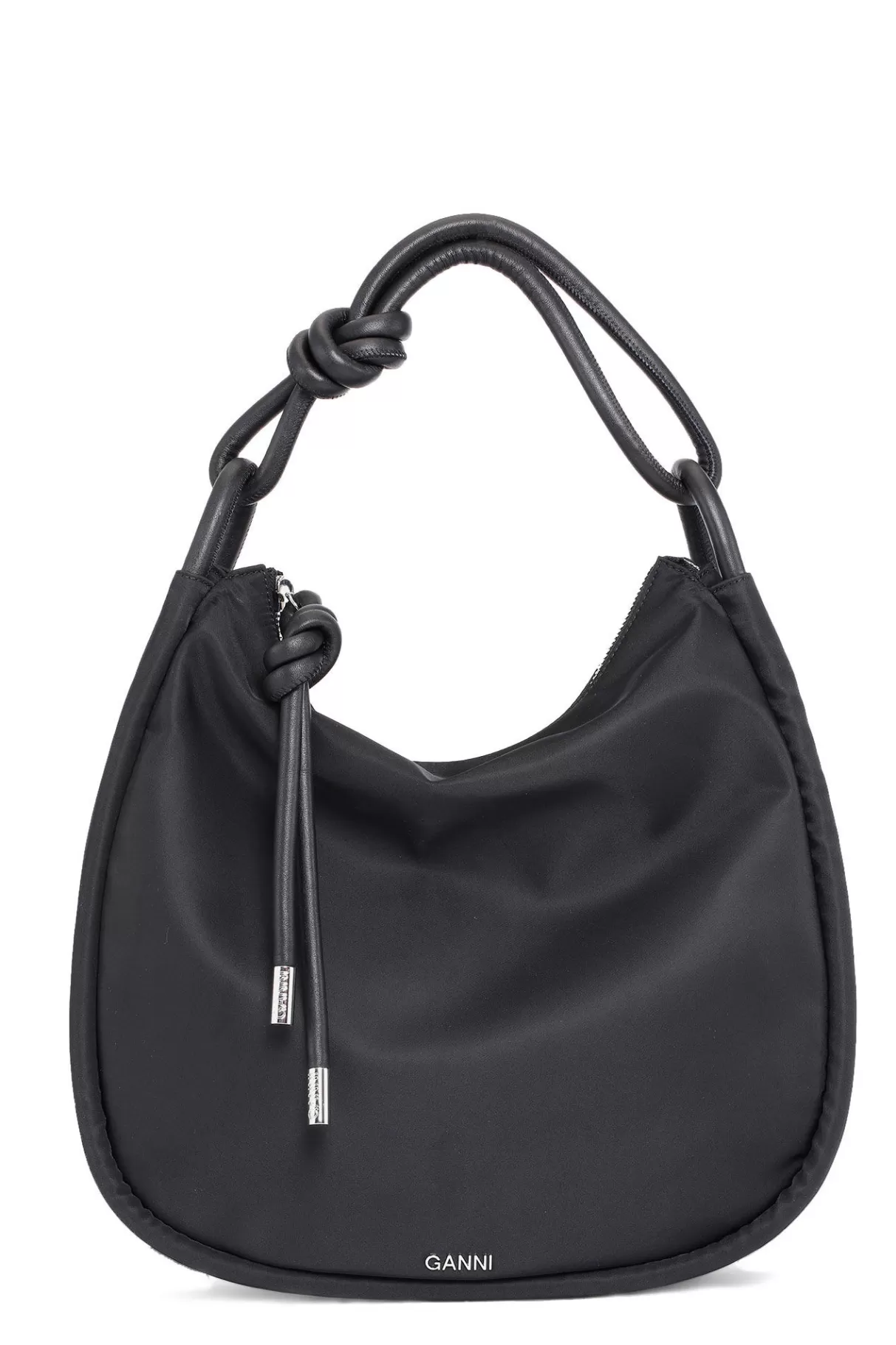 GANNI Handtasche<Grose Baguette-Tasche Black