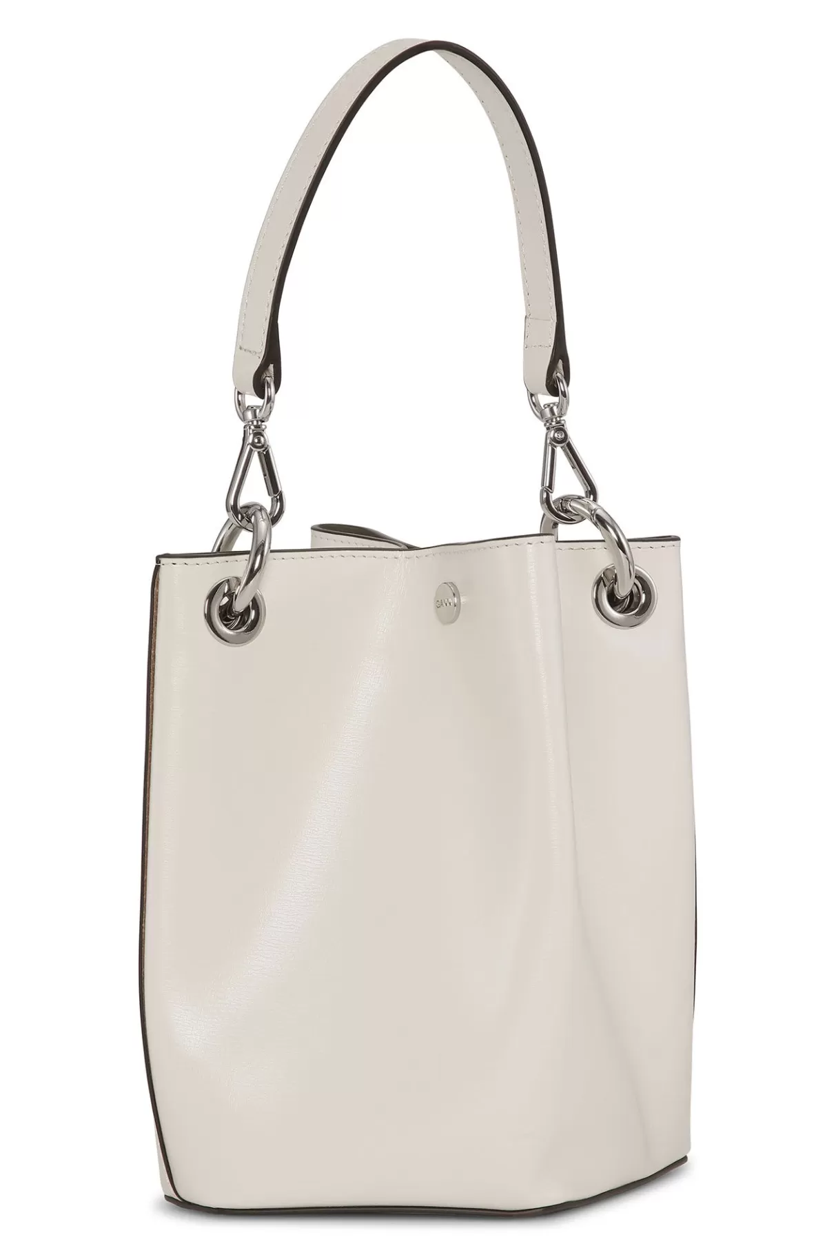 GANNI Handtasche<Kleine Diamond-Bucket-Bag Egret