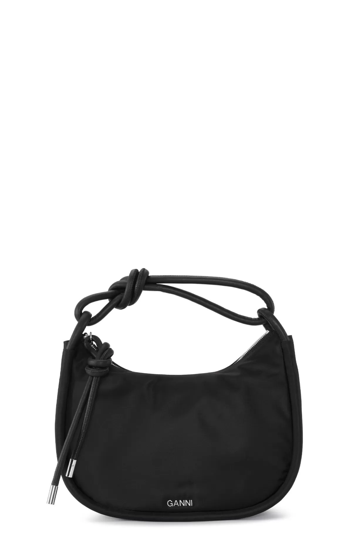 GANNI Handtasche<Knot-Baguette-Tasche Black