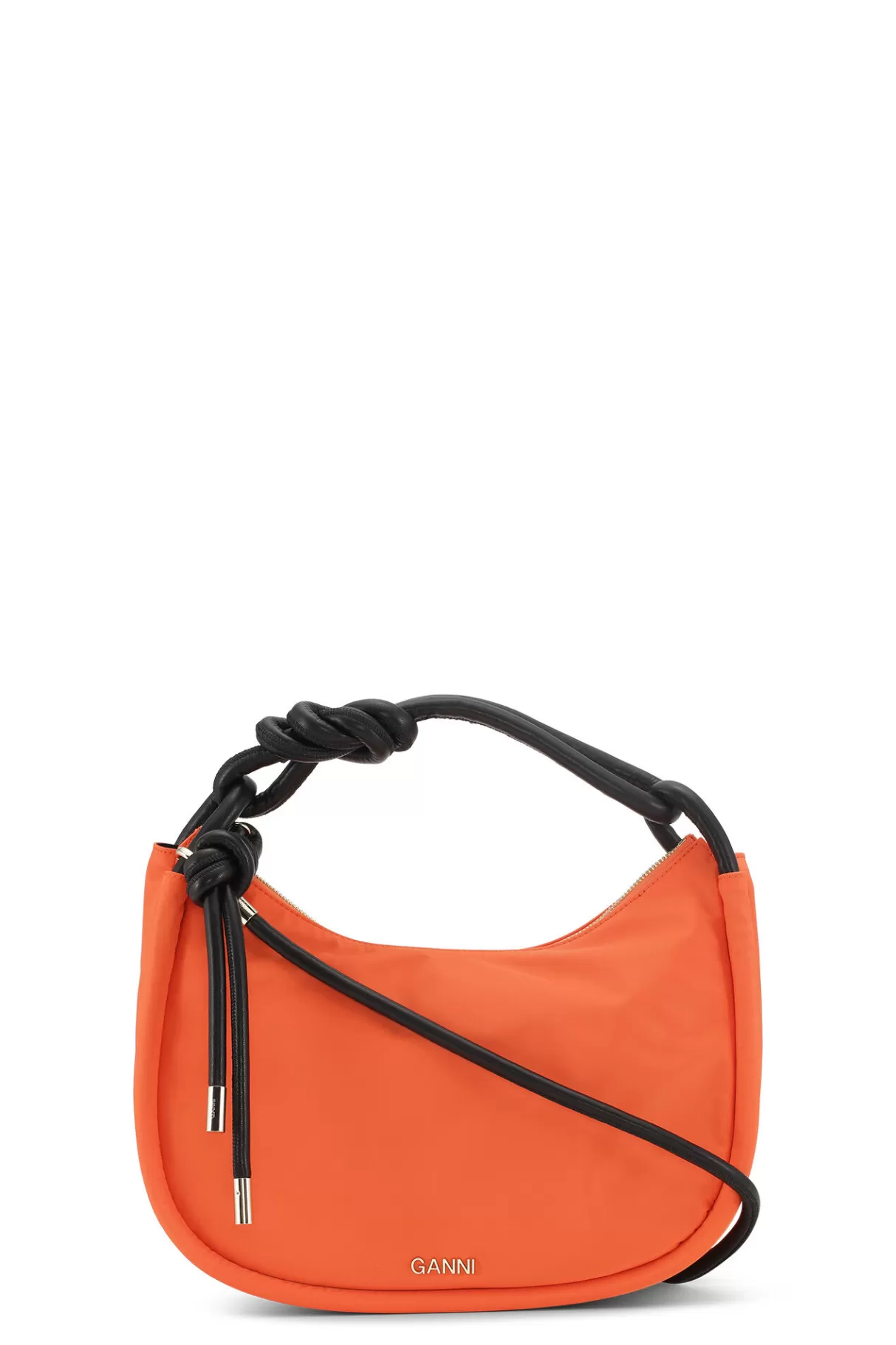 GANNI Handtasche<Knot-Baguette-Tasche Orangeade