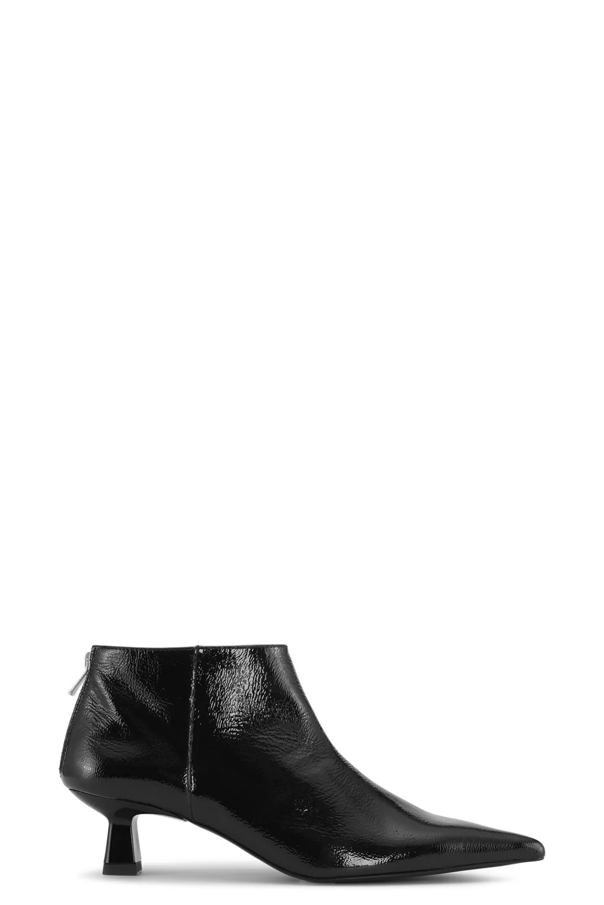 GANNI Stiefel<Leicht Spitze Crop-Stiefel Black