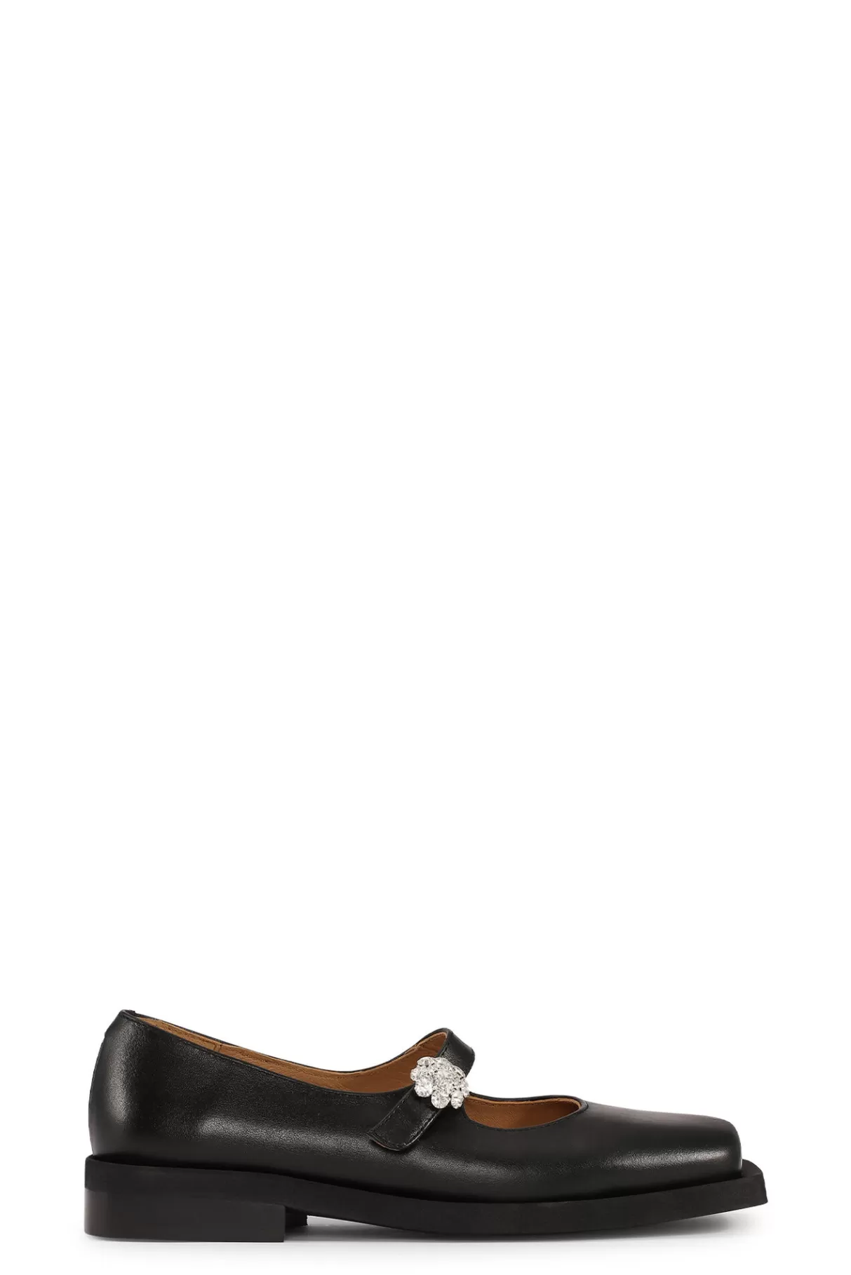 GANNI Flache Schuhe<Mary-Jane-Ballerinas Black