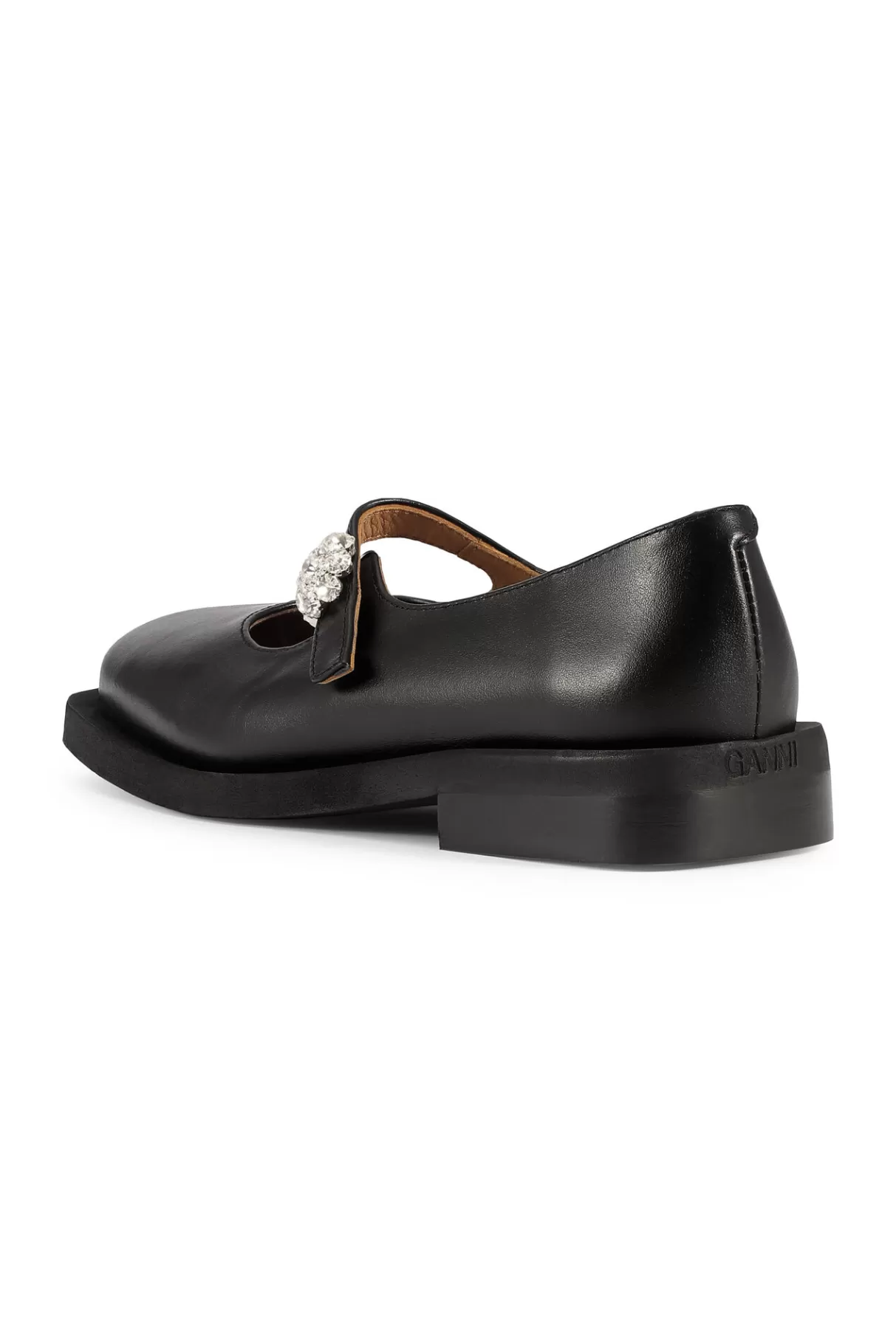 GANNI Flache Schuhe<Mary-Jane-Ballerinas Black