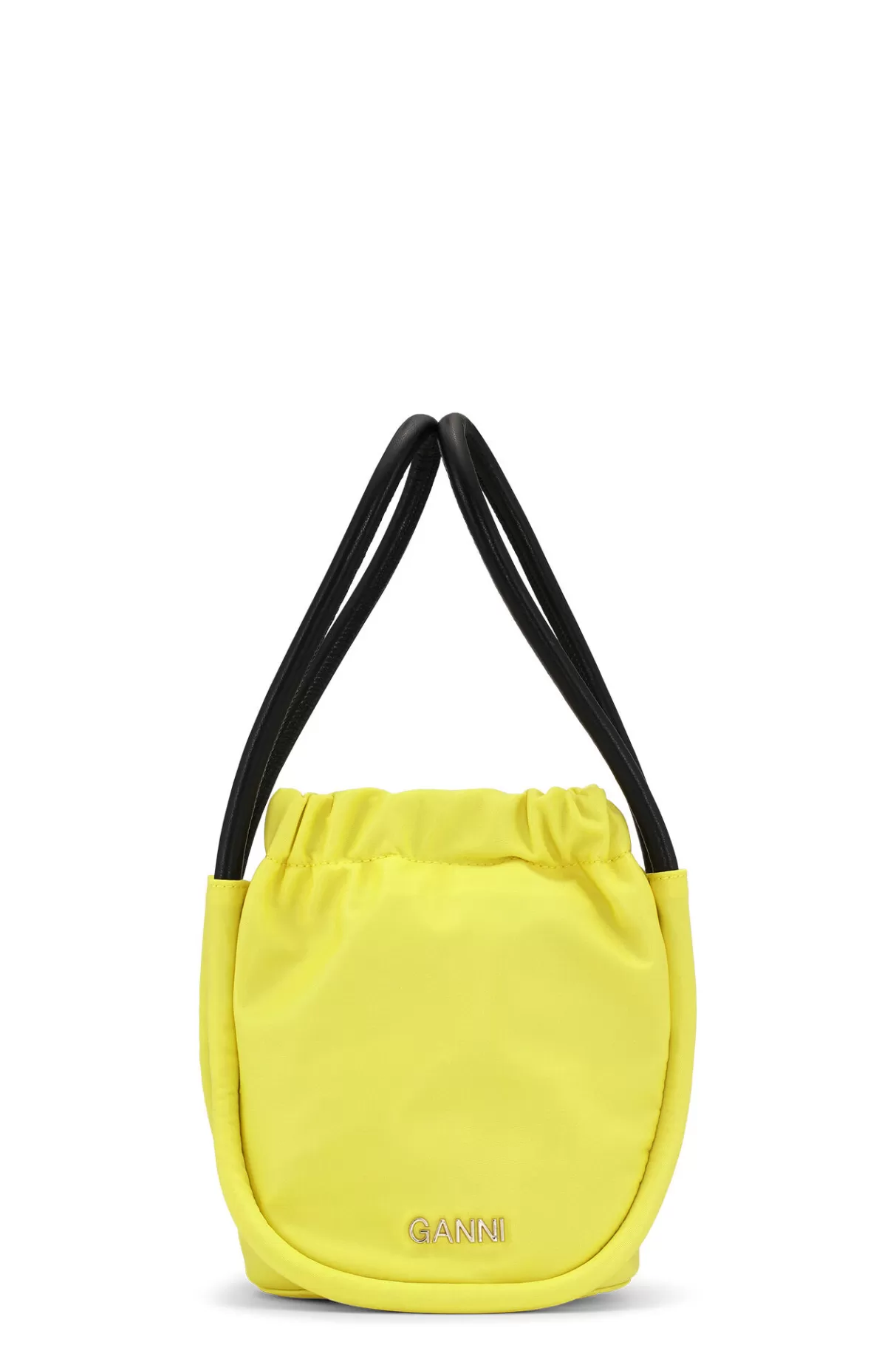 GANNI Schultertaschen<Mini-Knot-Tasche Blazing Yellow