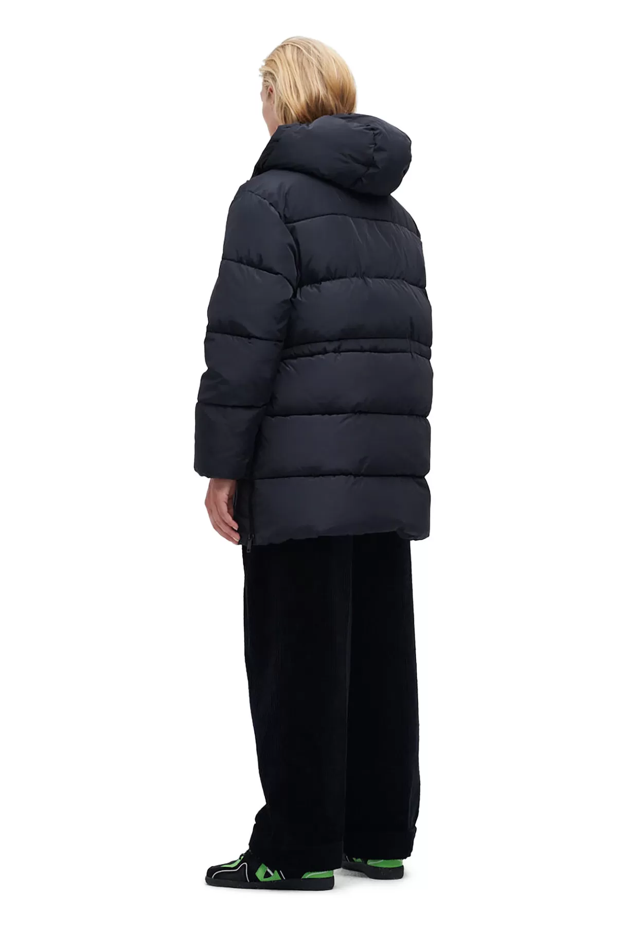 GANNI Mäntel & Jacken<Oversize-Midi-Pufferjacke Aus Recyceltem Polyester Phantom