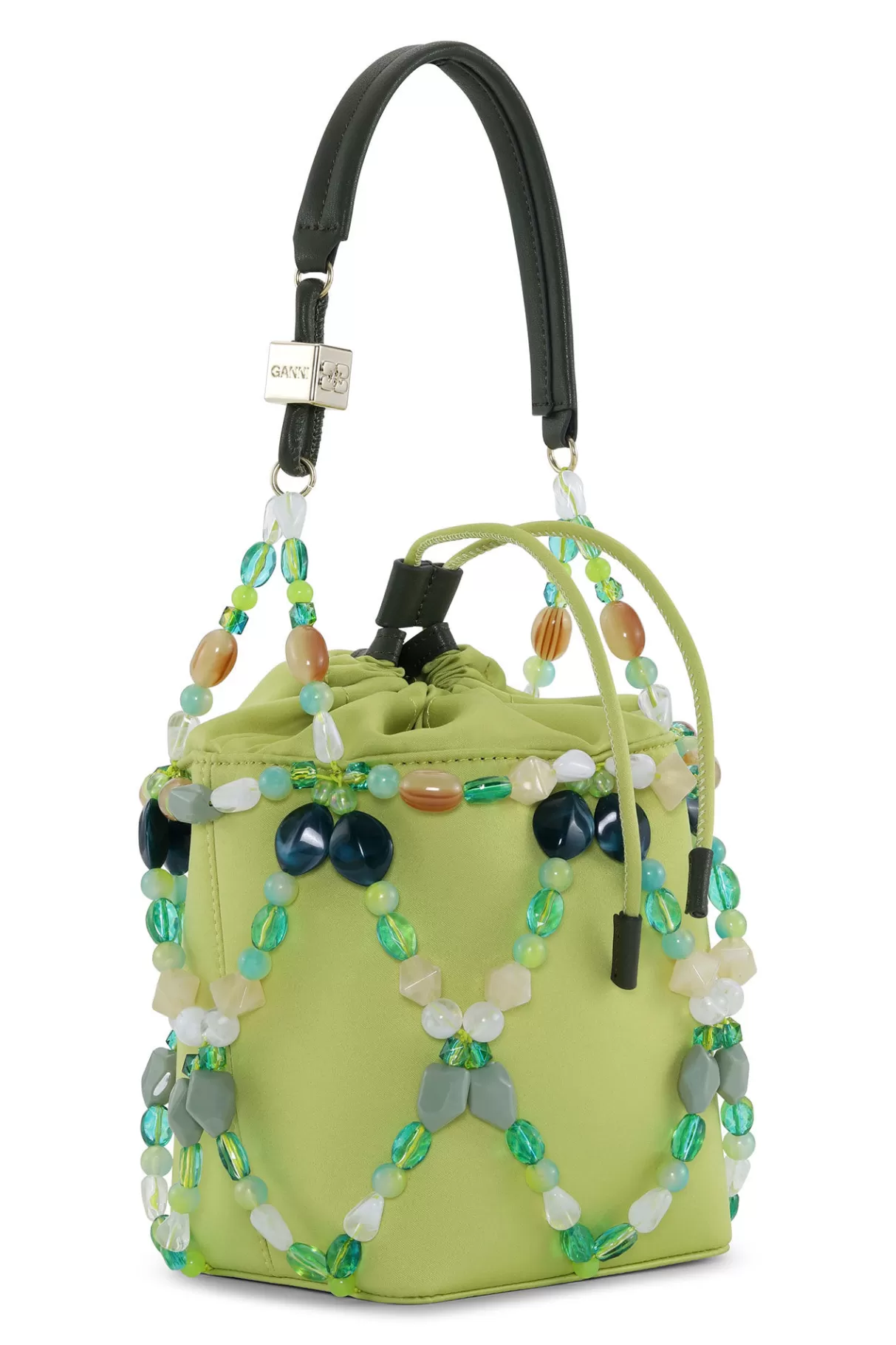 GANNI Handtasche<Perlen-Bucket-Bag Tender Shoots