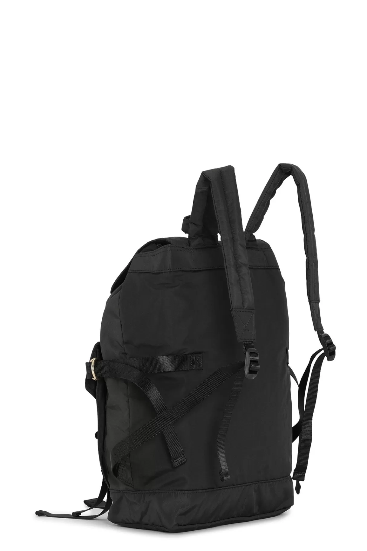 GANNI Rucksack<Schwarzer Rucksack Aus Tech-Gewebe Black