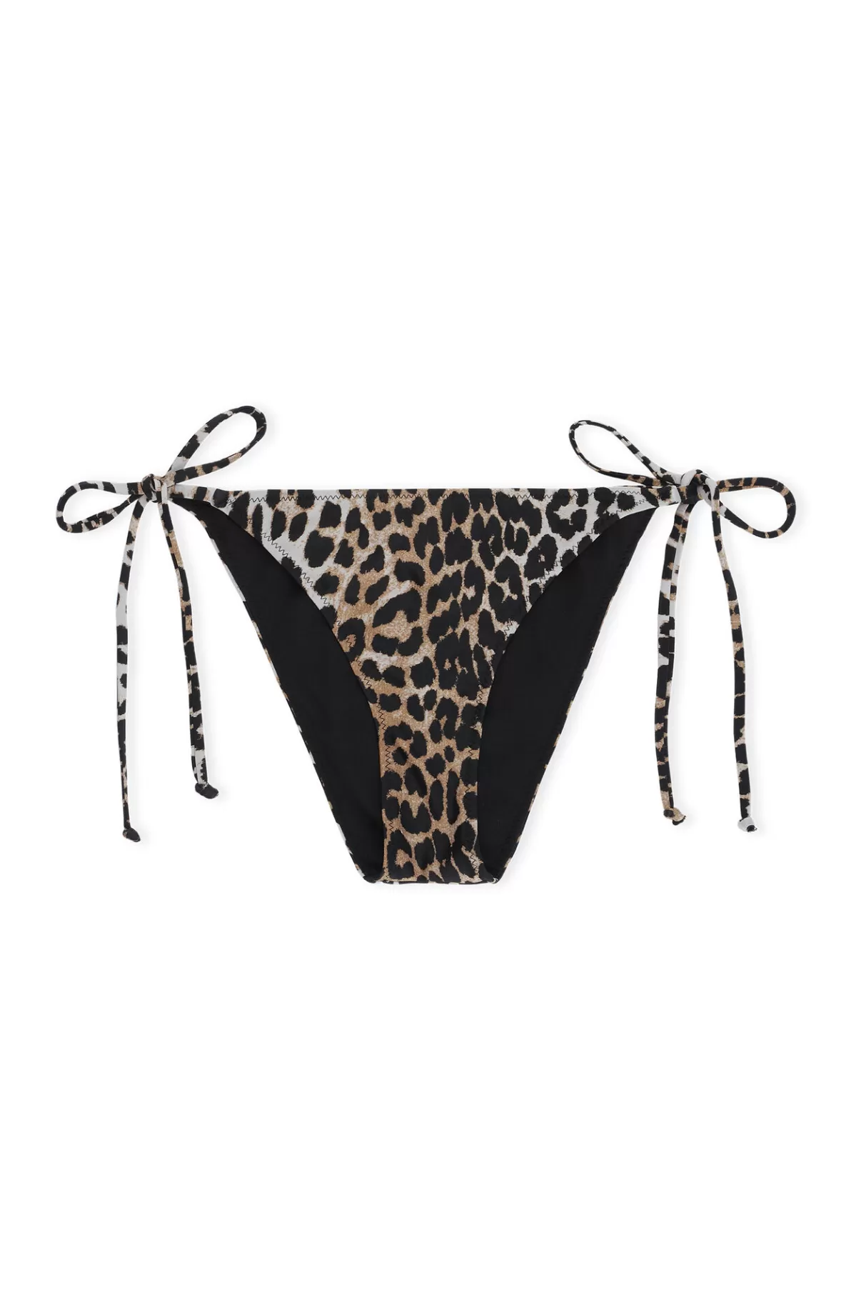 GANNI Bademode<String-Bikiniunterteil Leopard