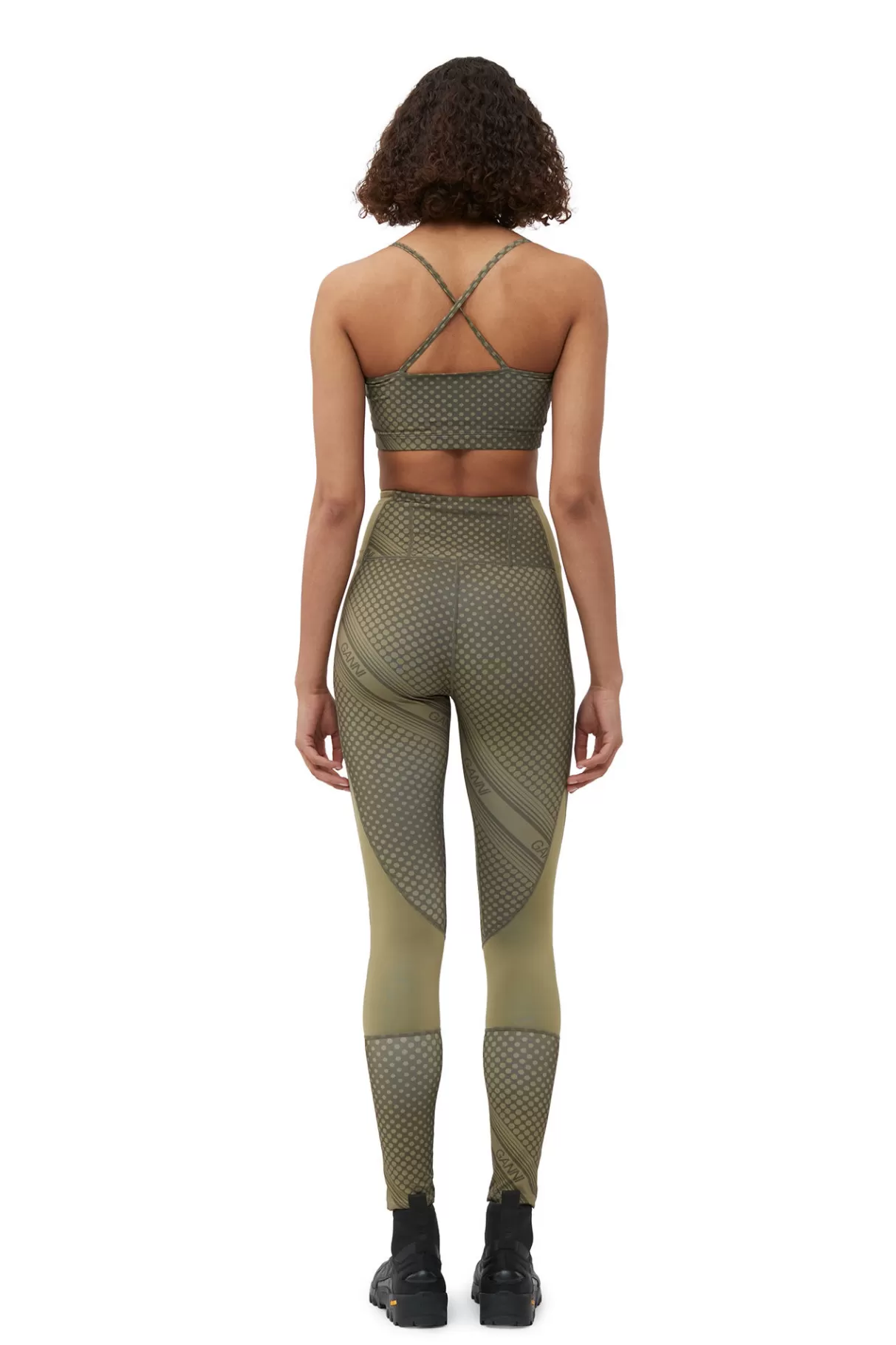 GANNI Hosen<Ultra-High-Waist-Sportleggings Kalamata