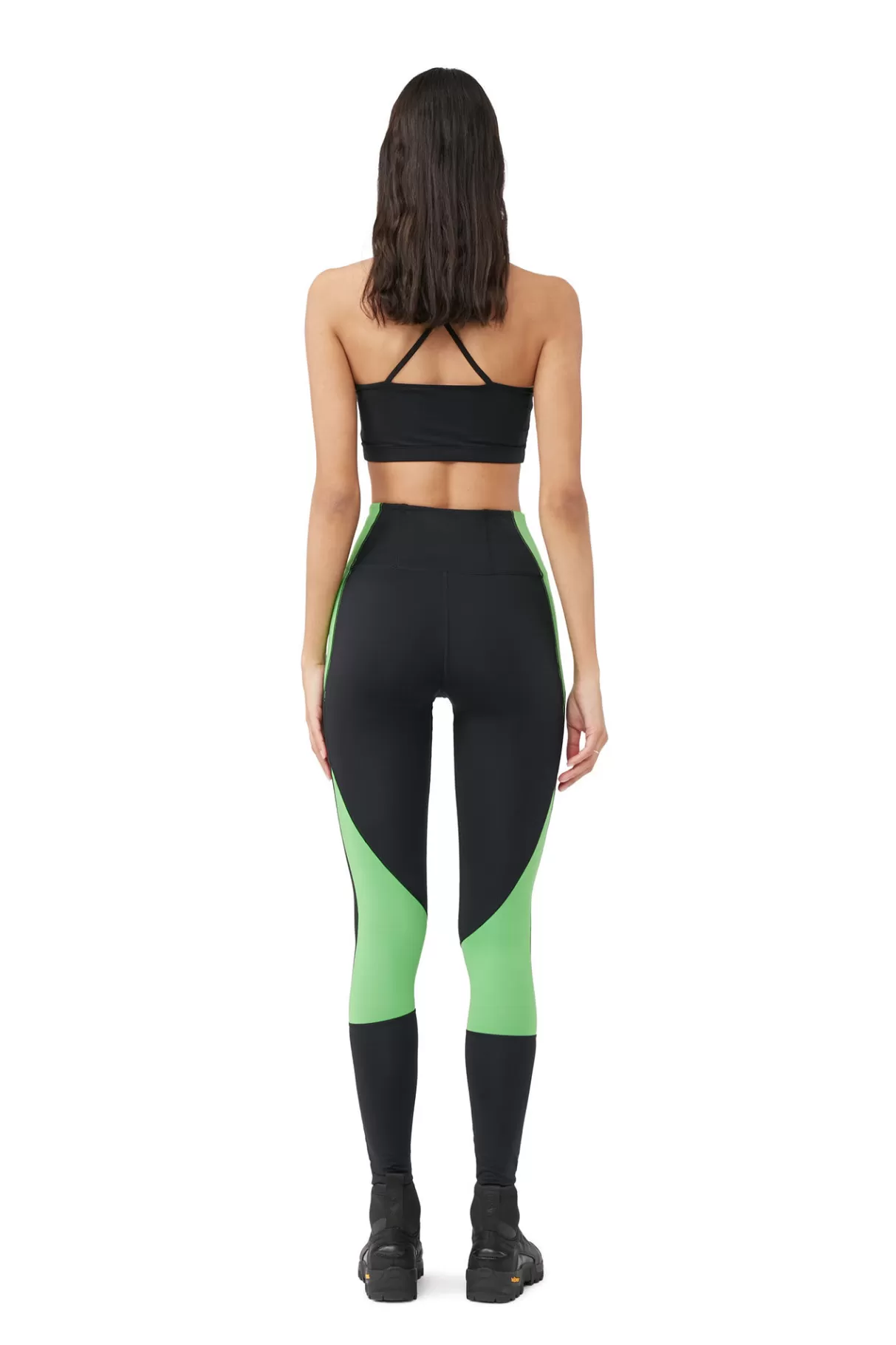 GANNI Hosen<Ultra-High-Waist-Sportleggings Black